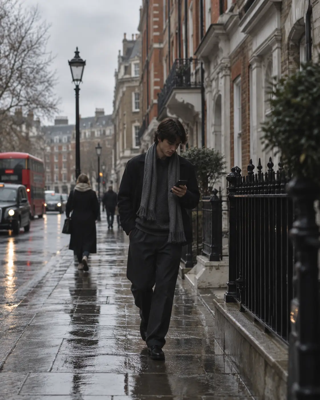 Traveller using mobile data in United Kingdom with a Snoozim eSIM